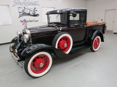 1930 ford model "a" pick "all steel" restoration,as nice as you will find !!!