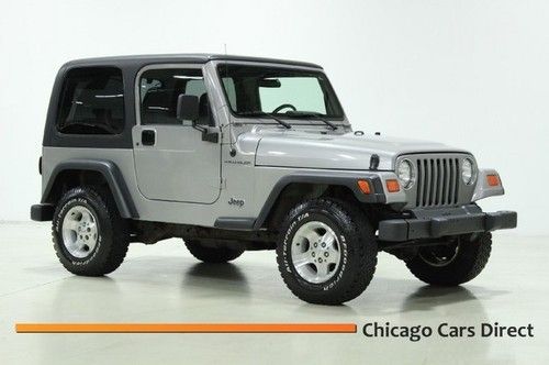 01 wrangler se hard top automatic ac 4x4 4cyl newer tires