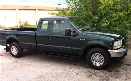 2002 ford f-250 super duty xlt extended cab pickup 4-door 5.4l