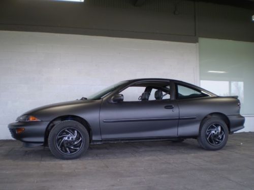 1999 chevy cavalier coupe 2.2l 4cyl auto fwd 113k plasti-dipped