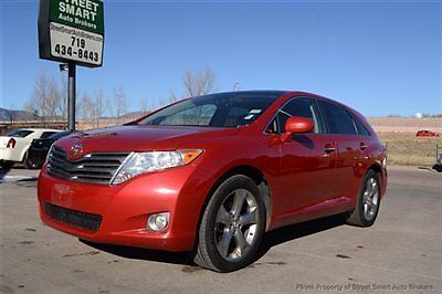 Awd venza suv, dual moon roof, heated leather, navigation, 1 owner, clean carfax