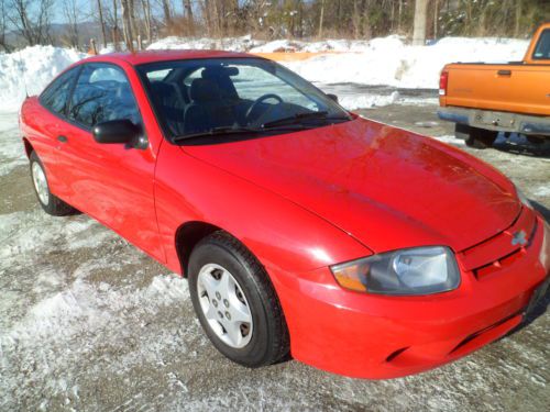 2004 chevrolet cavalier coupe 5 speed 2.2lter4cylindergassaver w/airconditioning