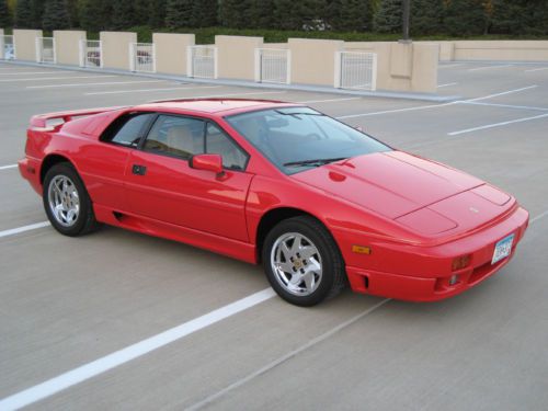1990 lotus esprit turbo se coupe 2-door 2.2l, tan inteior, 36,000 miles