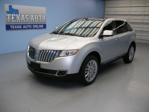 We finance!!!  2011 lincoln mkx pano roof nav heated leather texas auto