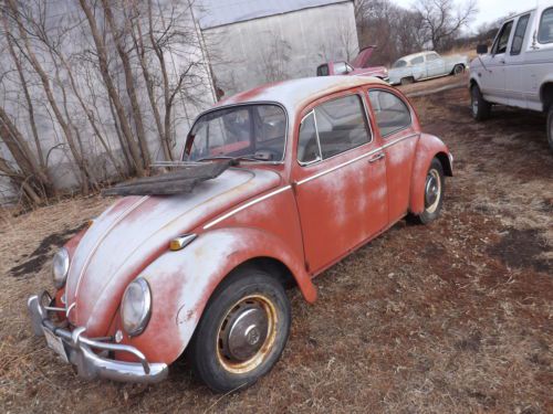 1966 vw bug complete car runs needs total restoration l@@k