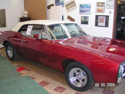 1968 pontiac lemans convertible with gto options 400 4 barrel 3 speed