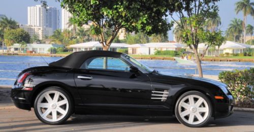 Chrysler crossfire convertible limited auto v6 24110 miles beautiful condition