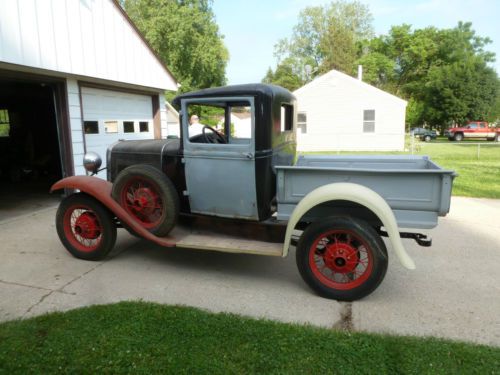 Backyard barn find!  my father was in the process of building this 1930 pickup.