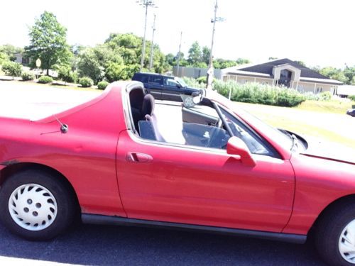 1994 honda del sol s 5 speed manual red /needs are all cosmetic