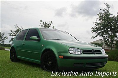 2001 volkswagen vw gti golf vr6 2.8l manual neuspeed upgraded rare immaculate!!!