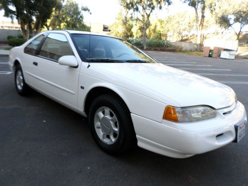 1994 ford thunderbird lx coupe 2-door 4.6 one owner 43k low miles mint