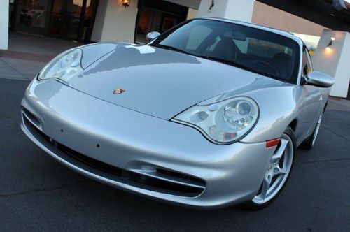 2002 porsche 996/911 coupe. tiptronic. clean in/out. slv/blk. clean carfax. nice