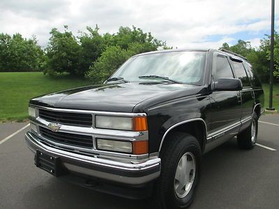 1999 chevrolet tahoe ls 4x4 tow hitch good miles no reserve