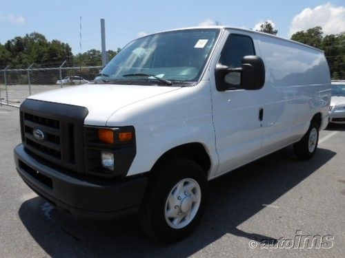 2009 ford e-150 base extended cargo van 3-door 4.6l_4-speed auto- 8-cylinder gas