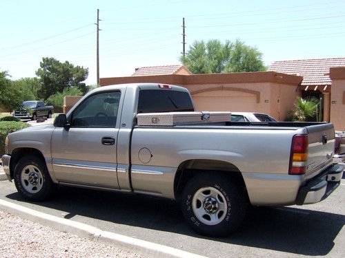 2002 gmc sierra sle pickup 85k original miles w/ ac, power locks &amp; windows, cd