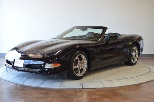 Roadster auto convertible black low miles