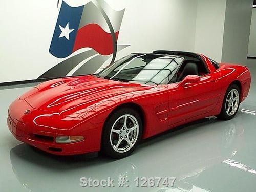 2004 chevy corvette 5.7l v8 automatic leather hud 50k texas direct auto