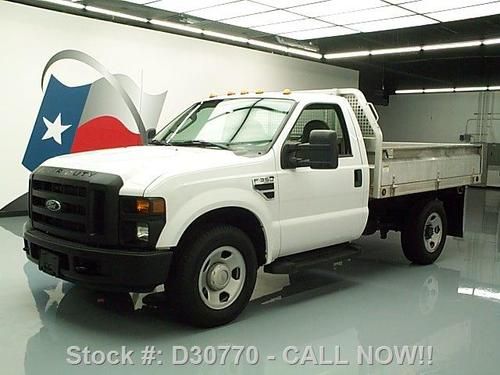 2008 ford f-350 regular cab flat bed automatic only 55k texas direct auto