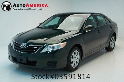 45k miles green camry le trim automatic one owner autoamerica