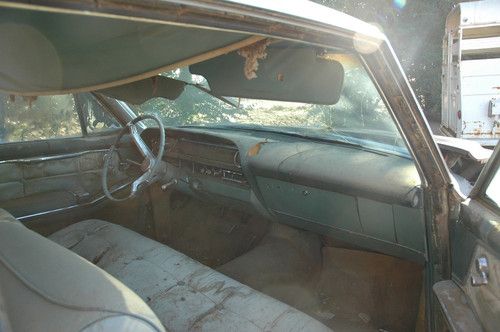 1963 cadillac coupe deville for parts.  no keys, no title, as is.
