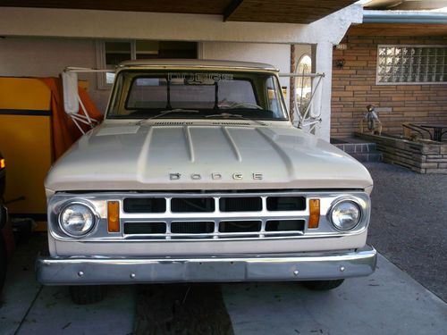 1968 dodge custom camper special truck