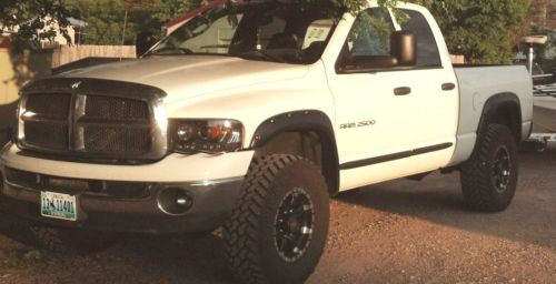 Dodge, cummins, 2500, 3/4 ton, white, ram