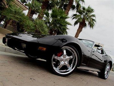 1976 chevrolet corvette 74,000 original mile california car selling no reserve!