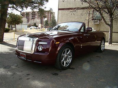 2011 rolls royce phantom drophead one owner msrp $499,955.00