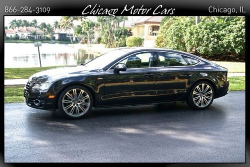 2012 audi a7 premium plus 3.0 supercharged $68k+msrp pristine loaded 1 owner! $$