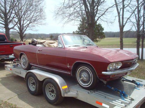 Grandpaws 1965 chevrolet corvair monza convertible project