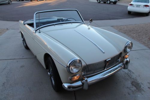 1963 mg midget mk1 this is a very original car and is in excellent condition
