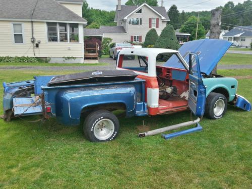 1971 chevy c10 stepside pickup project or parts