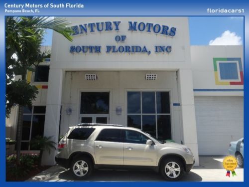 2009 gmc acadia slt1 low miles leather non smoker 1 owner niada certified