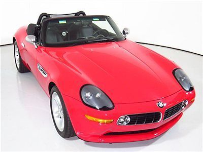 02 bmw z8 roadster only 8k miles 1 0f 5 car produced in red hard top 03 01 04
