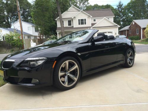 Like new bmw 650i convertible, leather seats, fully loaded