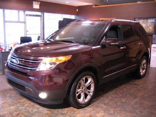 2011 ford explorer limited 4wd pano heated cool leather camera sony sync tow pac
