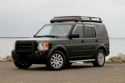 Stunning 2005 land rover lr3 se heavy duty roof rack and brush guard no reserve