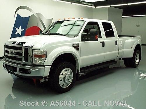 2008 ford f-450 xlt crew diesel 6pass dually tow 41k mi texas direct auto