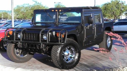 1998 hummer h1 hmco open top new top, spray in bed liner, no reserve!