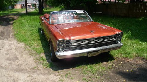 1966 ford galaxie 500 convertible    project car