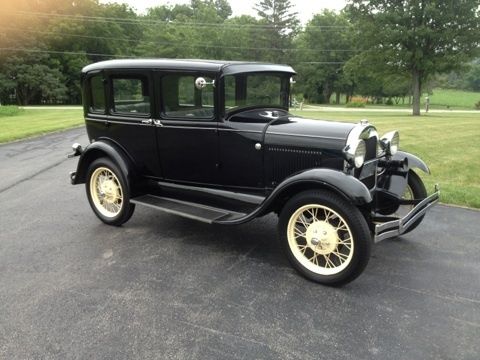 Beautiful 1929 ford model a spoke wheels original interior runs and drives great