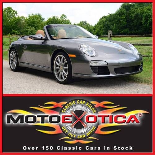 2009 porsche 911 carrera cabriolet-7 spd auto-new tires-28k miles-well cared for