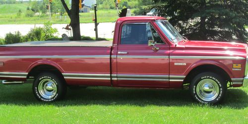 1972 chevy c-10 truck rebuilt 400 small block with factory air auto trans