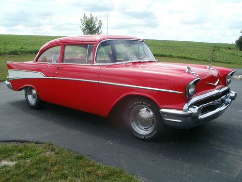 1957 chevy 210 post coupe - absolutely beautiful car!