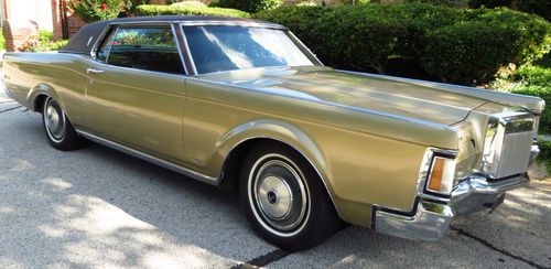 1970 continental mark iii coupe 2 owner, manuals,100% original 82k mi, cold ac
