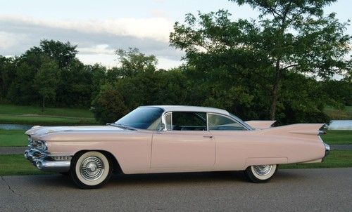 1959 cadillac coupe deville- - beautiful mountain laurel pink!!