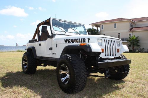 1987 jeep wrangler yj - super nice, lots of extras, no reserve!!!!