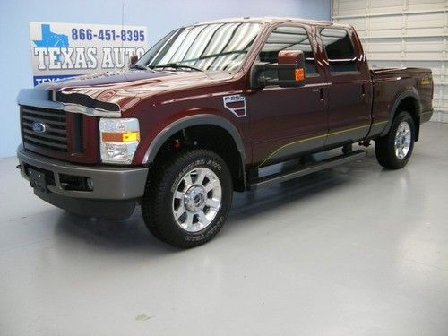 We finance!!!  2009 ford f-250 cabelas 4x4 diesel heated leather tow texas auto