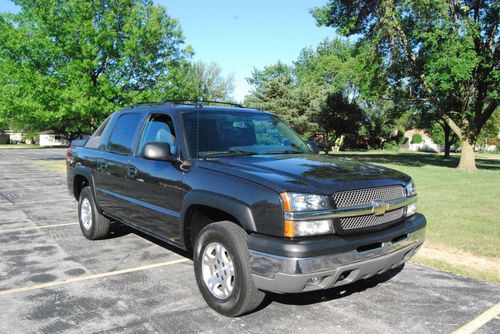 2004 chevrolet avalanche 1500 z71 crew cab pickup - one owner