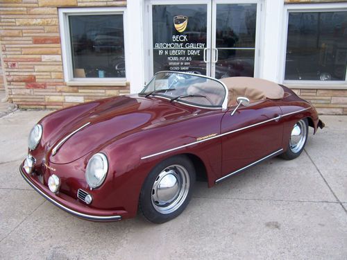 2012 beck speedster 356a  factory certified pre-owned jewel red tri-coat  low ml